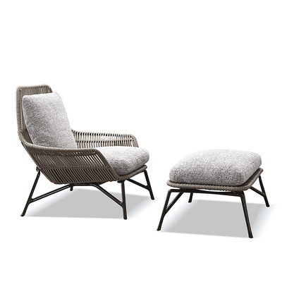 rope design metal frame waterp - Outdoor Furniture Metal Chairs recension och pris
