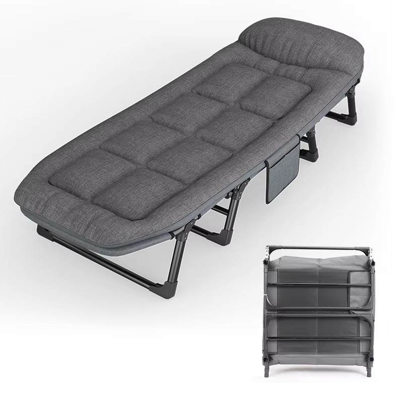 Modern Folding Bed Portable Si - Outdoor Daybed Furniture recension och pris