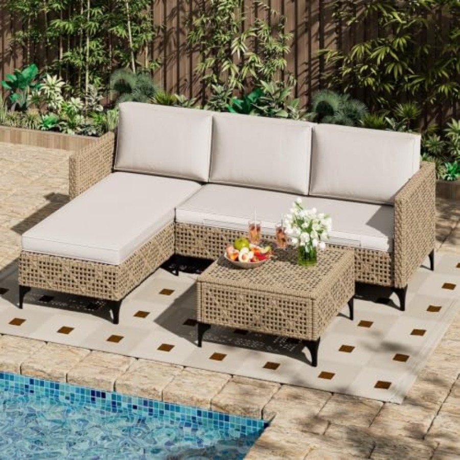 Outdoor patio furniture set: w - Outdoor Furniture Luxury recension och pris