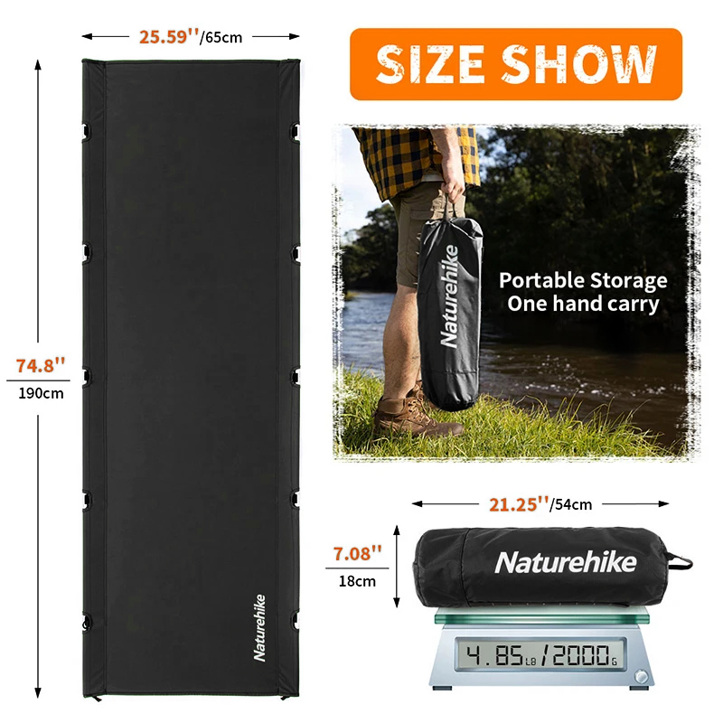 Naturehike XJC05 Camping Foldi - Outdoor Daybed Furniture recension och pris